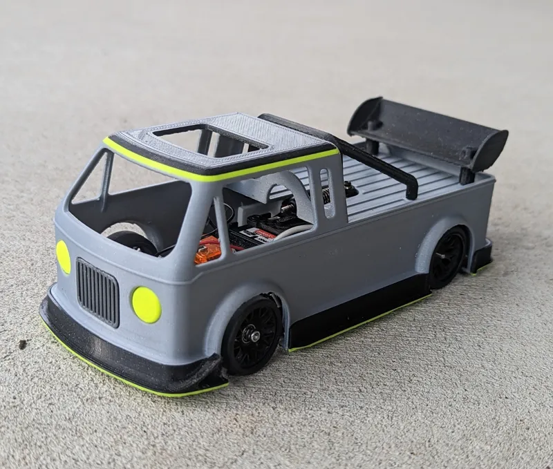 Mini-z pick up body, 98mm, 102mm