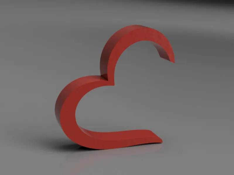 Open Heart – Minimal Sculptural Decor