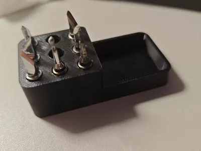 Storage rack for 200/203/204 soldering iron tips