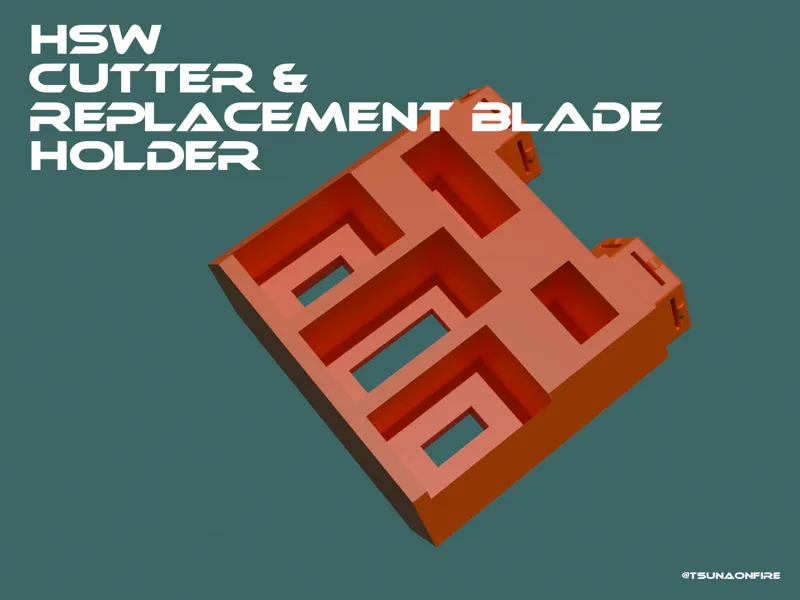 HSW Cutter & Replacement Blade Holder