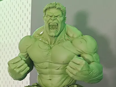 Busto de hulk 