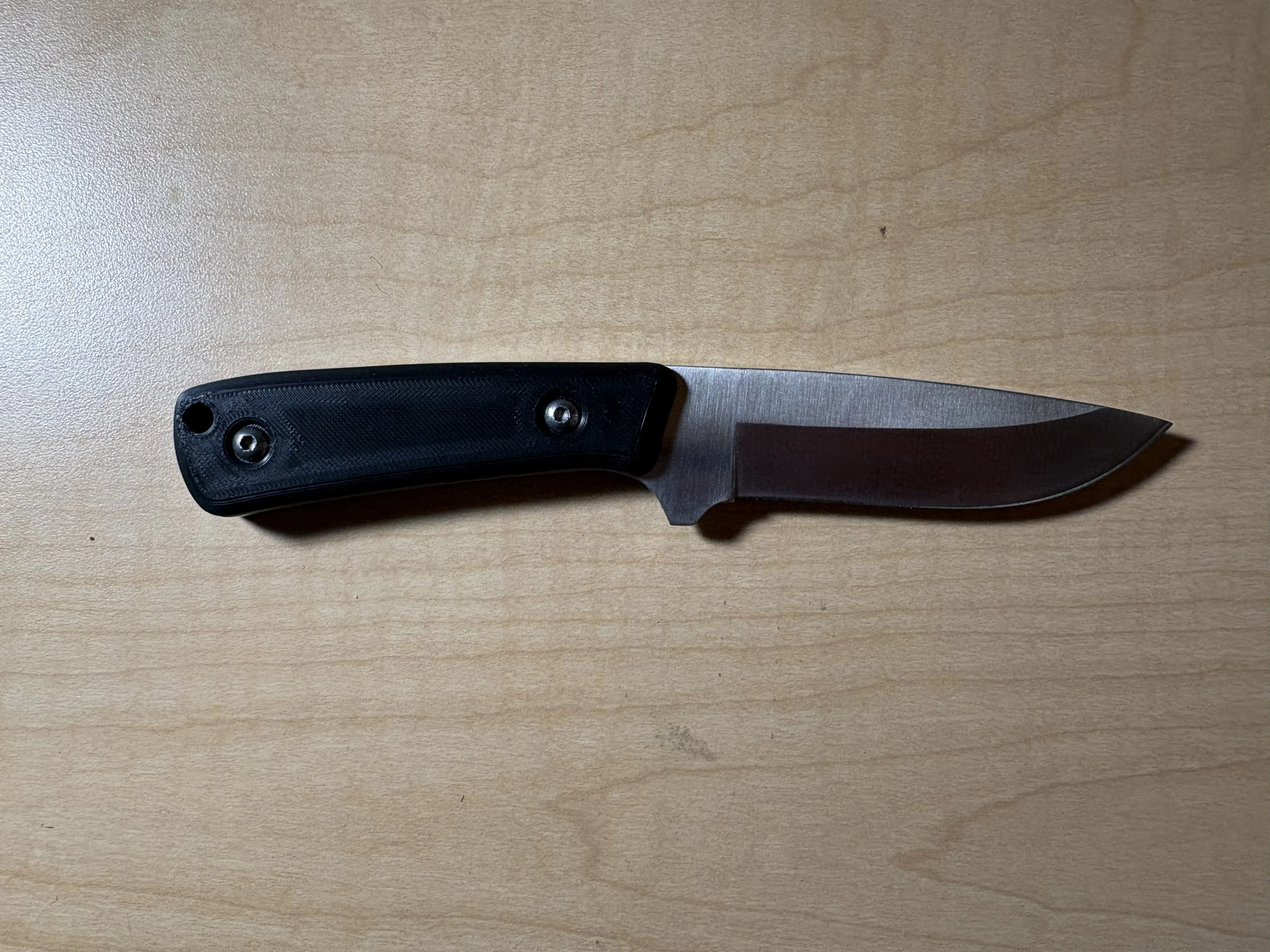 Hook's Drop Point Skinner Knife - Free 3D Print Model - MakerWorld