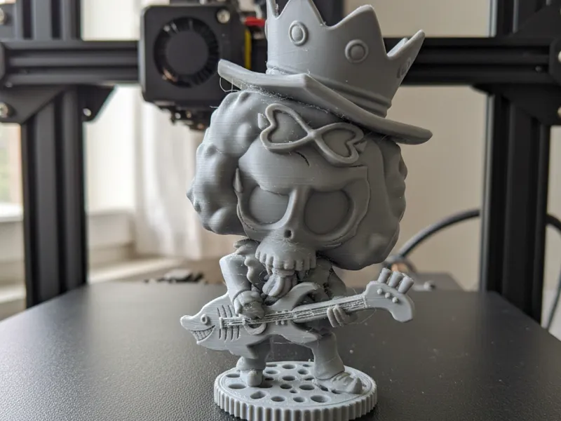 Brook "Soul King" Chibi: Shark Guitar 