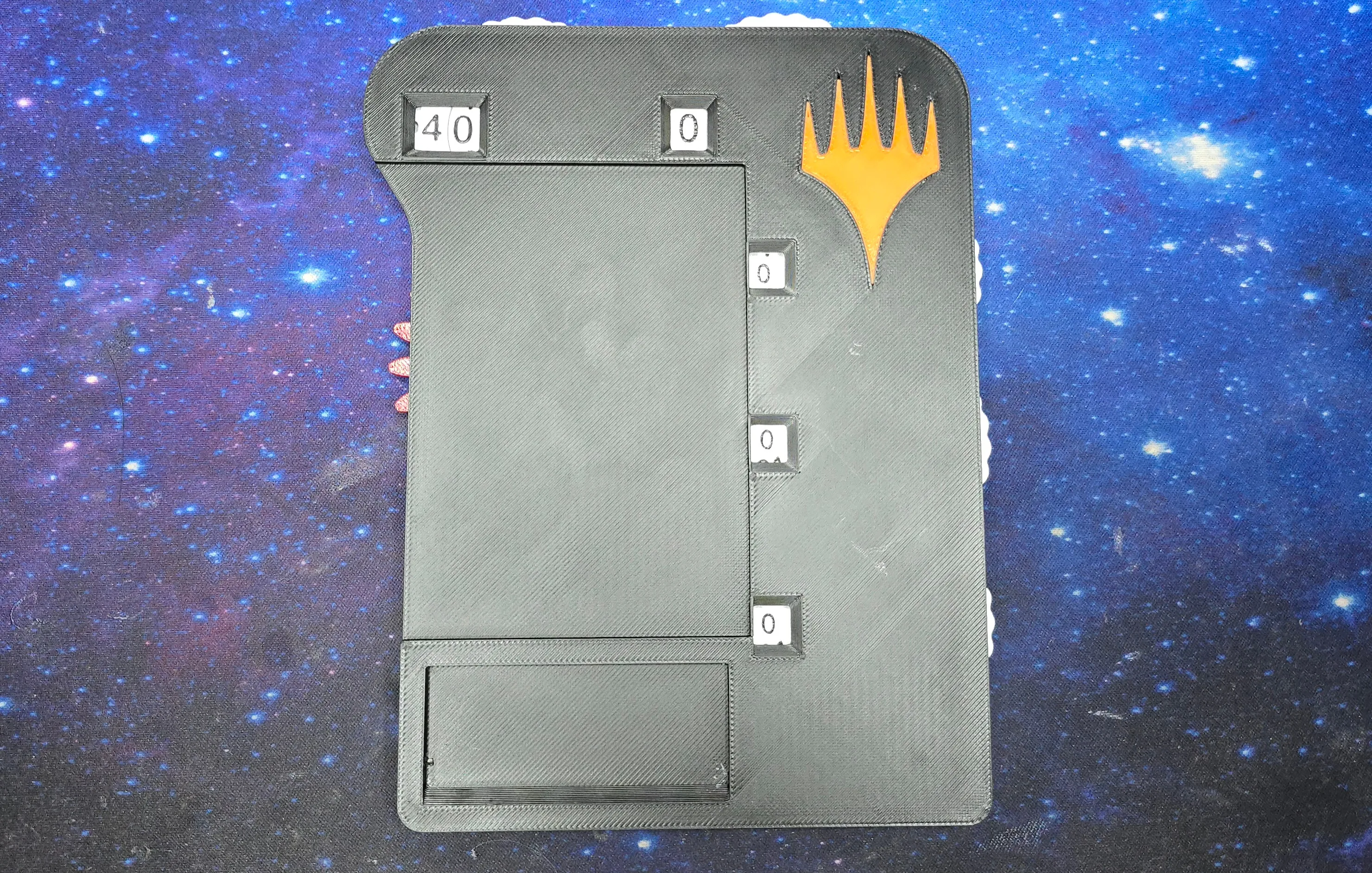 EDH Commander Tray with swappable faceplates - Free 3D Print Model ...