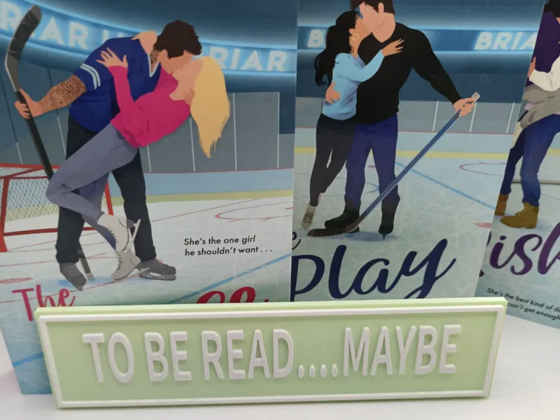 To be read...maybe Book shelf sign