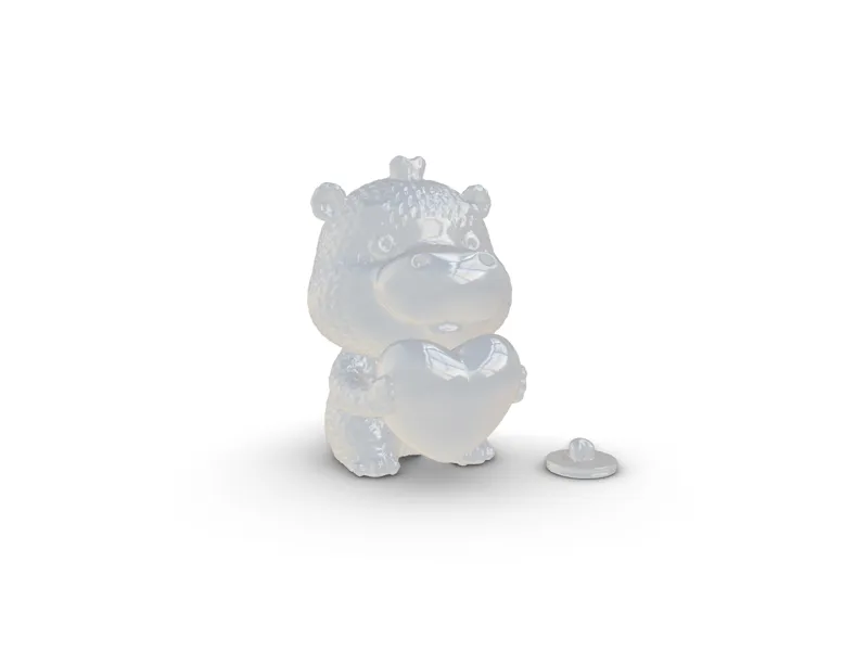 Cute Hippo Piggy Bank