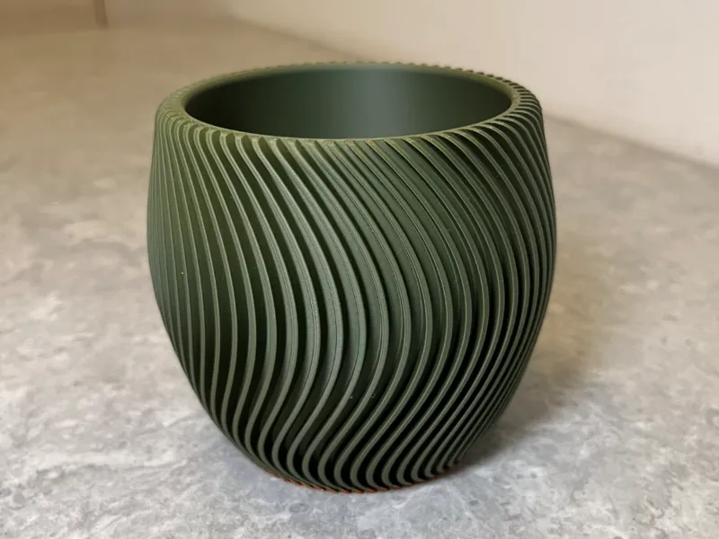 Flower Pot - Spiral