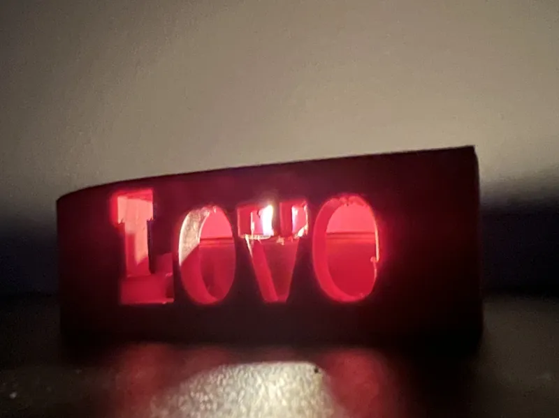 Valentine's Day Ikea Candle