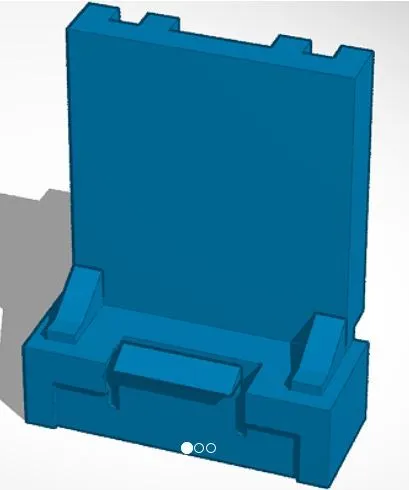 Gould DSO 4062 Oscilloscope Front foot