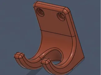 Soporte pared martillo