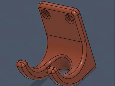Wall hammer holder
