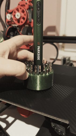 Parkside PEPS 3 B1 Revolver desk bit holder