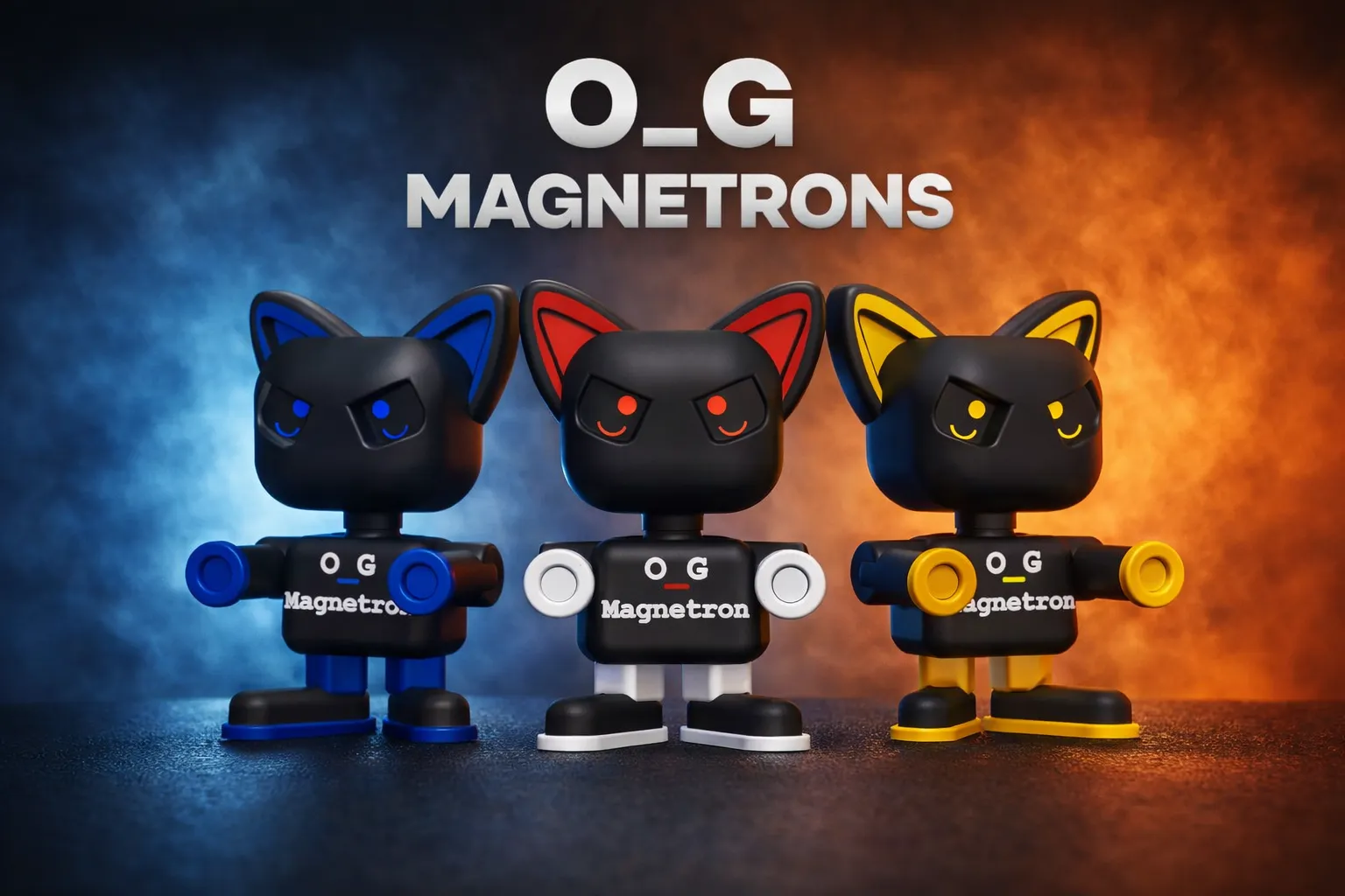 Check out our O_G Magnetron figures