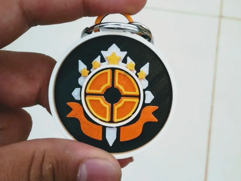 TF2 Logo Keychain