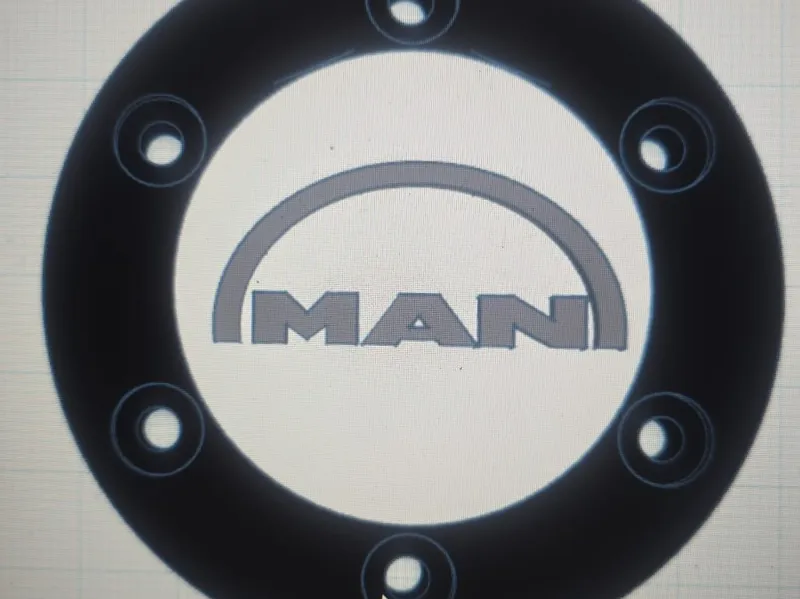 Logo Man per volante Logitech