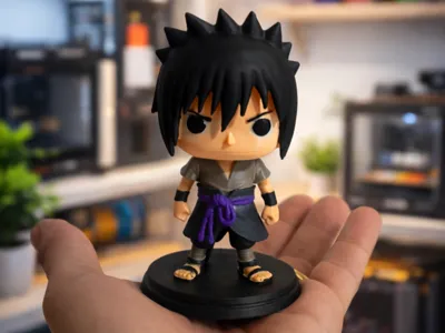 Stylized Ninja Figurine (Fan Art)