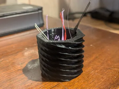 printer poop vase