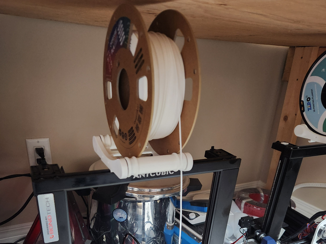 Ultimate Spool Holder W/ Top Mount Extrusion Clip