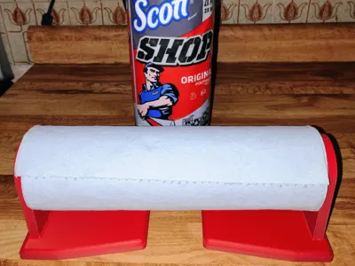 Magnetic Paper Towel Holder Scott Blue Shop Towels