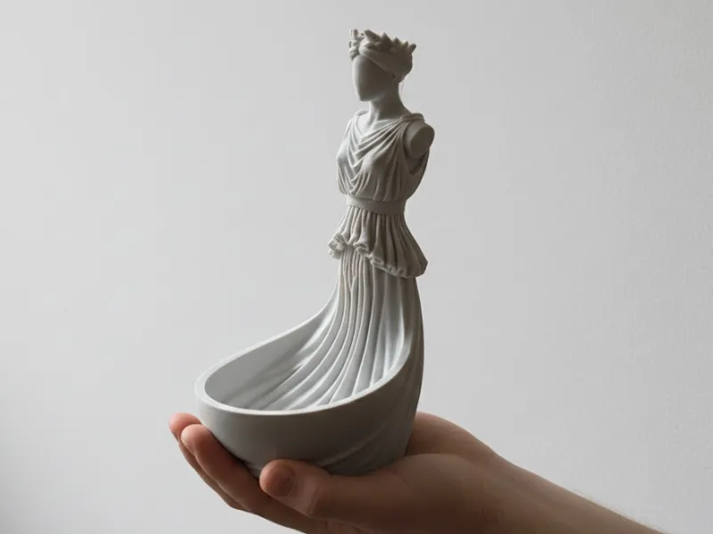 Woman Basket Dress