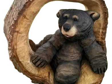bear chainsaw carving 