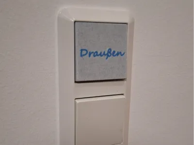 Light switch rocker