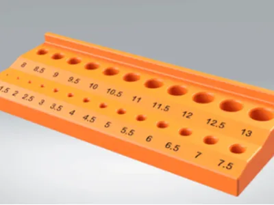 drill bit organizer