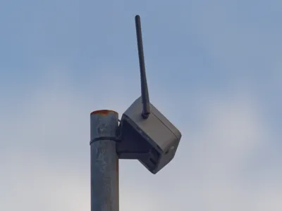 RAKWireless Unify Enclosure Angled Pole Mount