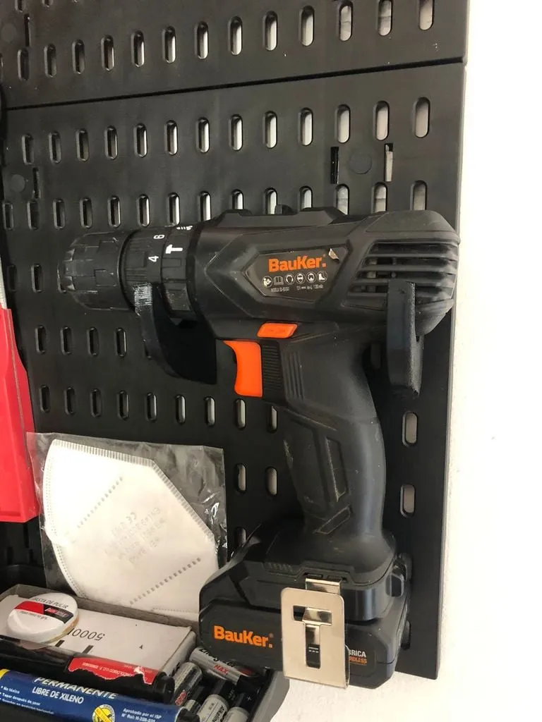 Drill Support for Pegboard Hook | Soporte Taladro