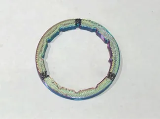Multi-colored filaments test model