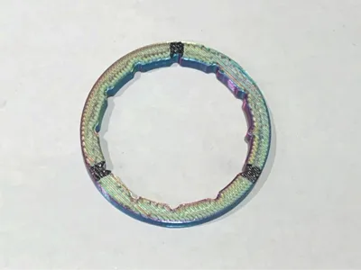 Multi-colored filaments test model