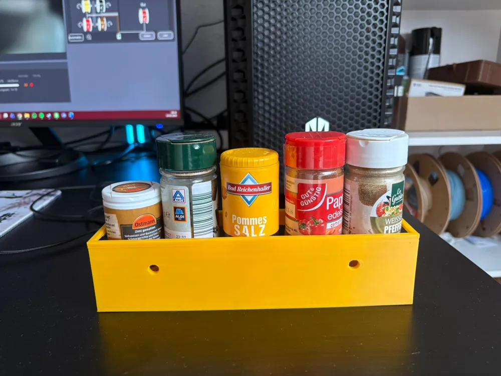 Spice Rack Cabinet - Free 3D Print Model - MakerWorld