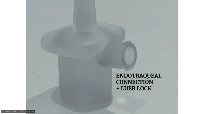 Endotracheal Luer-Lock Connection