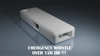 Double Emergency Whistle