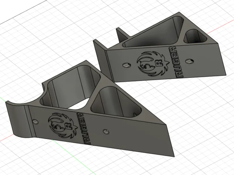 Support mural pour Ruger Precision 308 