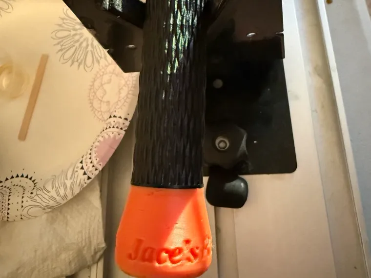 Custom Ice fishing rod handles