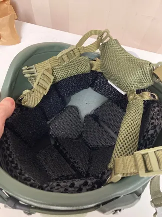 Set of tpu pads for armor helmet