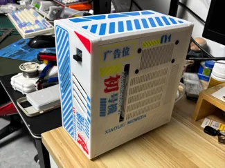 ITX机箱 EVA初号机分色