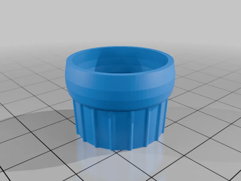 Two version of caps for tourist gas tank