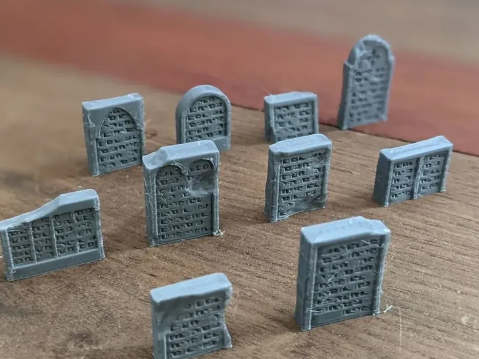 Easy to print tombstone