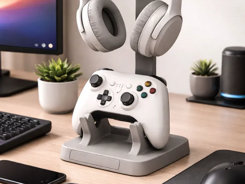 Porta cuffie e porta pad 2-1