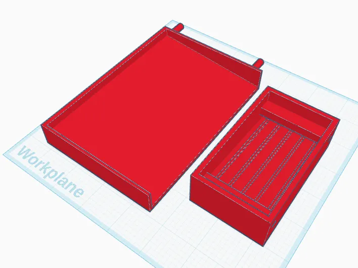 Sink water drainer with soap tray