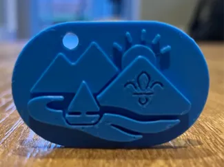 scout keyring