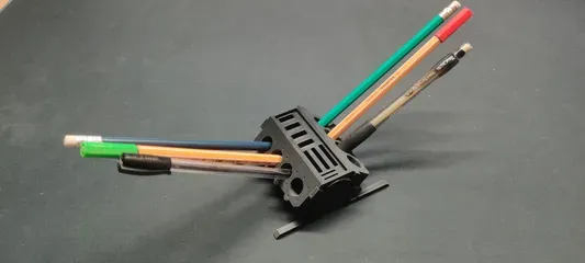 V8 Engine Block Pen Holder - Free 3D Print Model - MakerWorld
