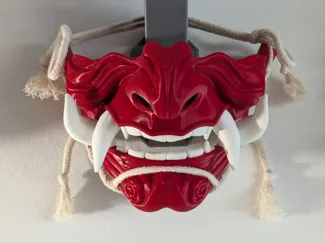Wearable samurai Mask