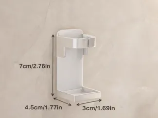 Toothbrush Holder – Compact Bathroom Organizer