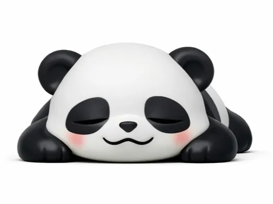 Sleeping panda