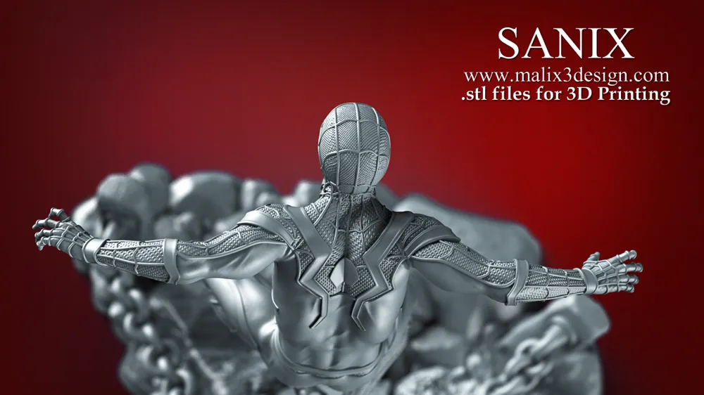 STL spiderman multiparts - Free 3D Print Model - MakerWorld