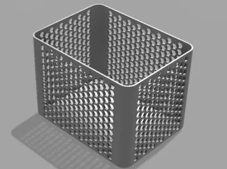 Storage Box Honeycomb Walls 200 × 160 × 150