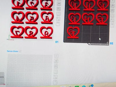 Valentine's Day table numbers
